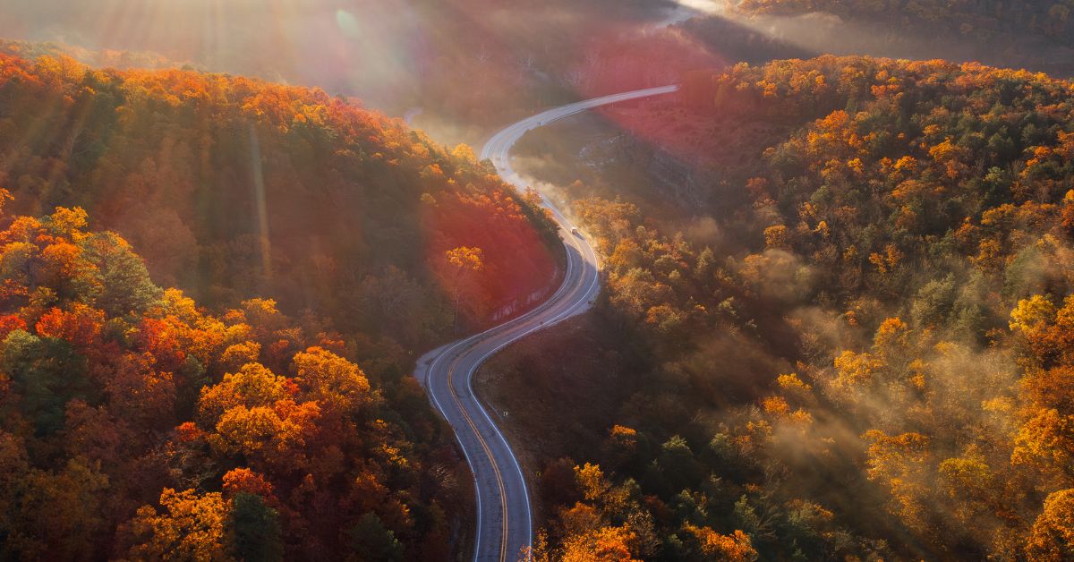 Northwest Arkansas Hikes with Spectacular Fall Views